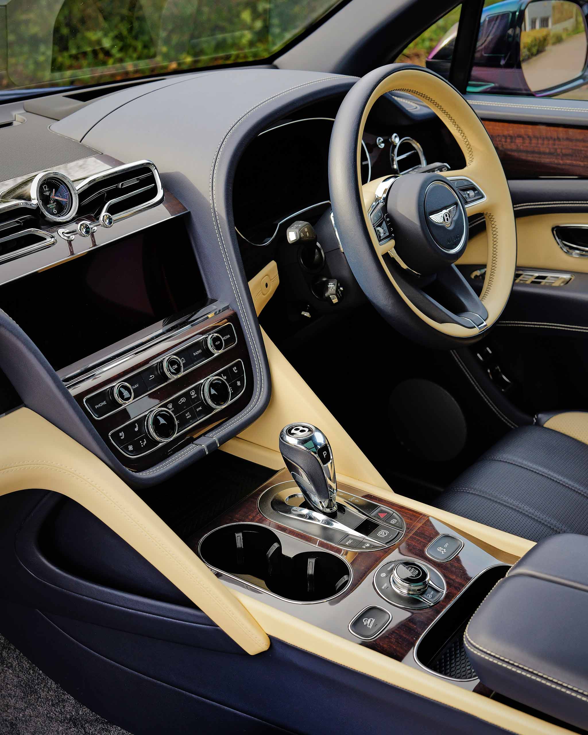 Bentley interior by Matthew Brown Photography